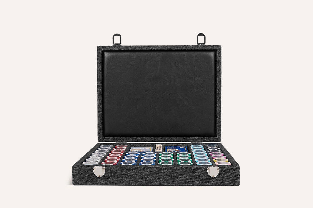 Coffret Poker 440 jetons Denim