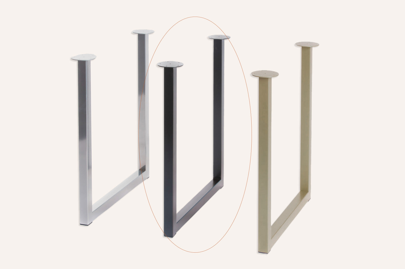 #Pieds de Table_U
#FINITIONS_MÉTAL NOIR