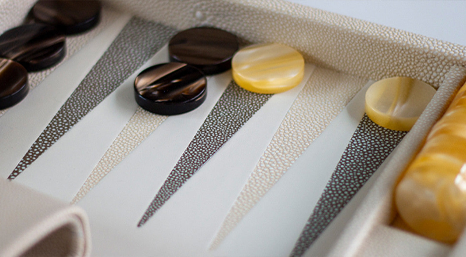 Backgammon Impression Galuchat