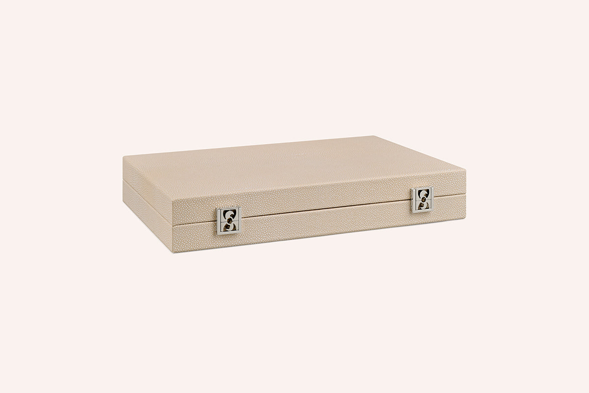 Backgammon Large impression Galuchat