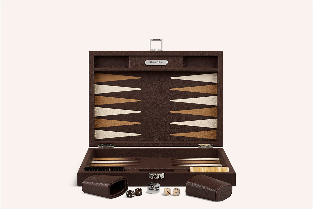 Leather Backgammon