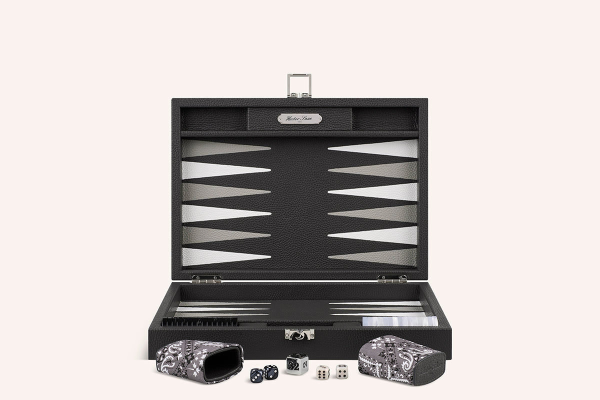 Leather Backgammon