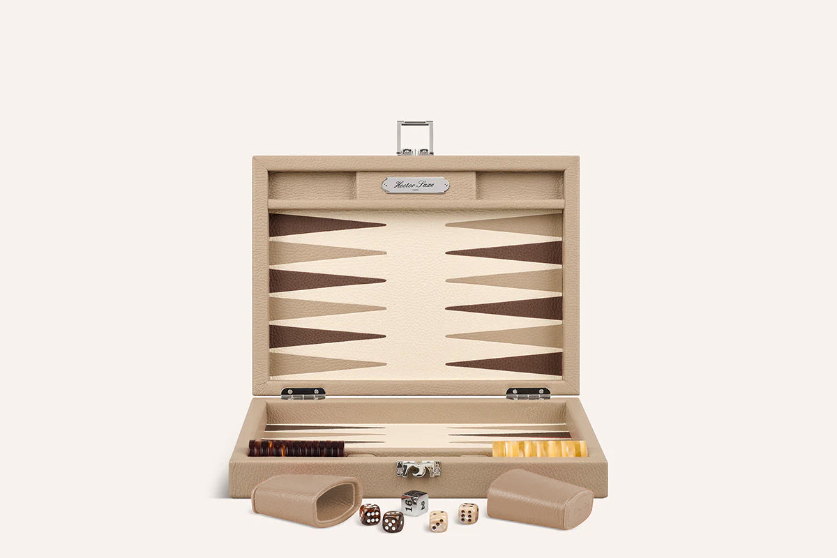 Small Grained Backgammon Set