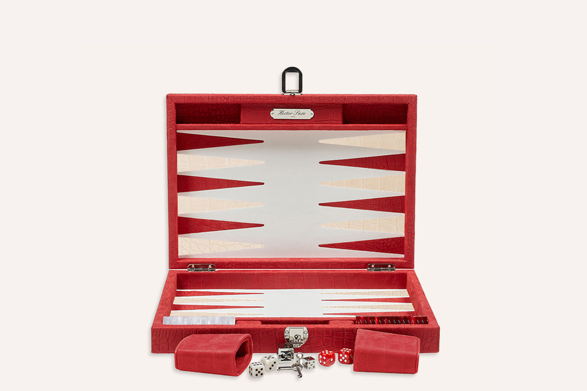 Leather Backgammon