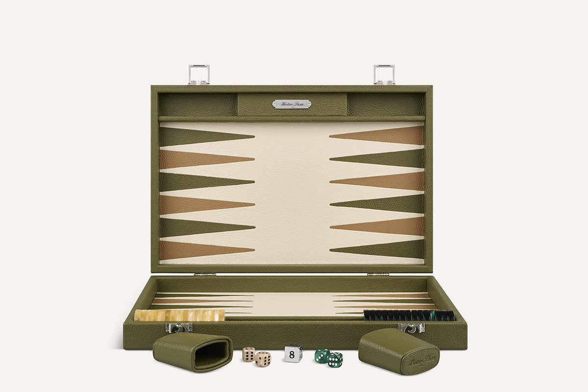 Leather Backgammon